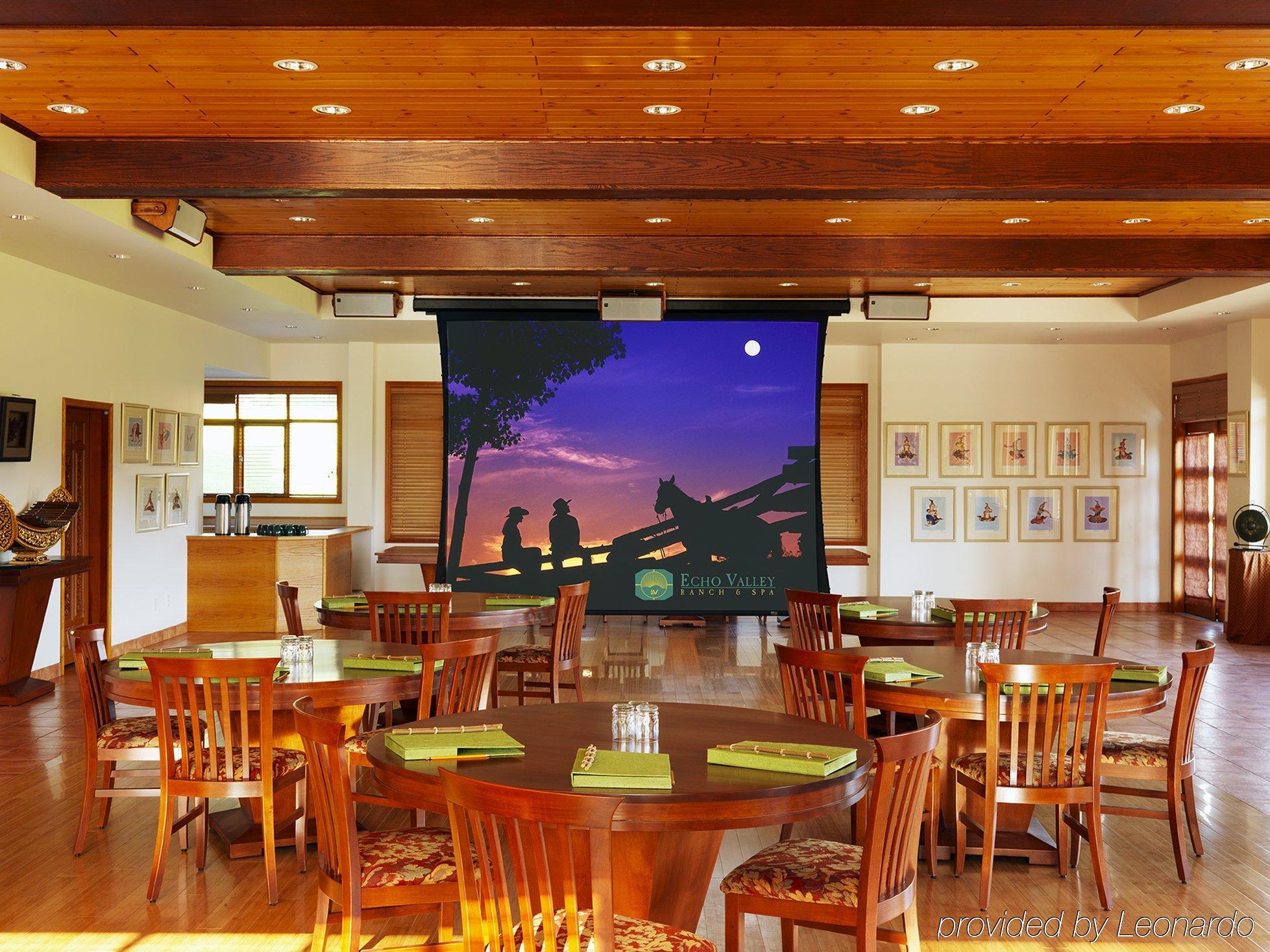 Echo Valley Ranch And Spa Clinton Restoran gambar